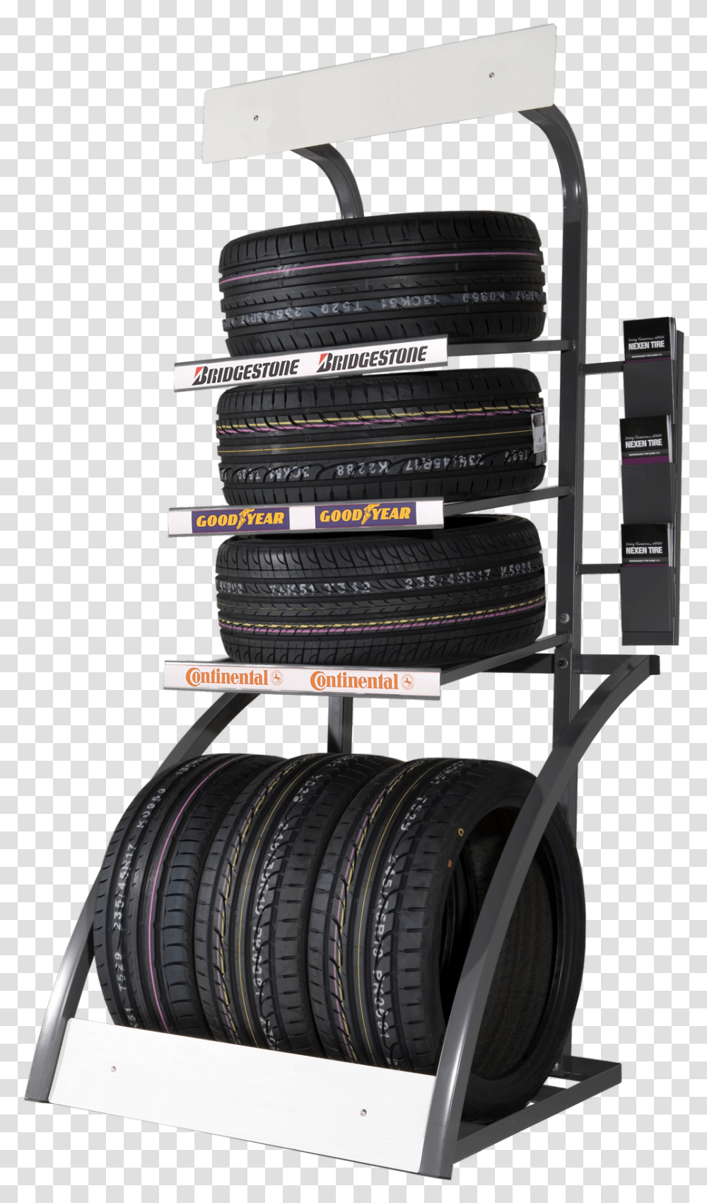 Download Tire Displays Car Tyre Display Stand Image Tire Display, Wheel, Machine, Car Wheel, Spoke Transparent Png