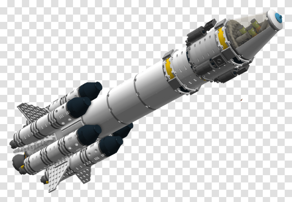 Download Tiszr6h Kerbal Space Program Rocket, Vehicle, Transportation, Missile, Power Drill Transparent Png