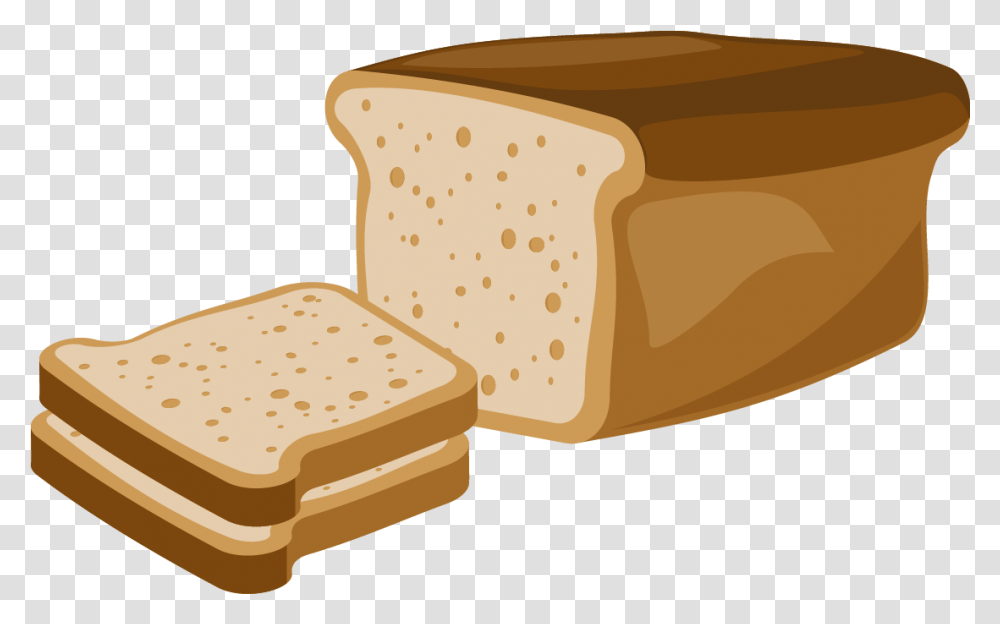 Download Toast Rye Bread Breakfast Slice Bread Vector, Food, French Toast, Cracker, Sliced Transparent Png