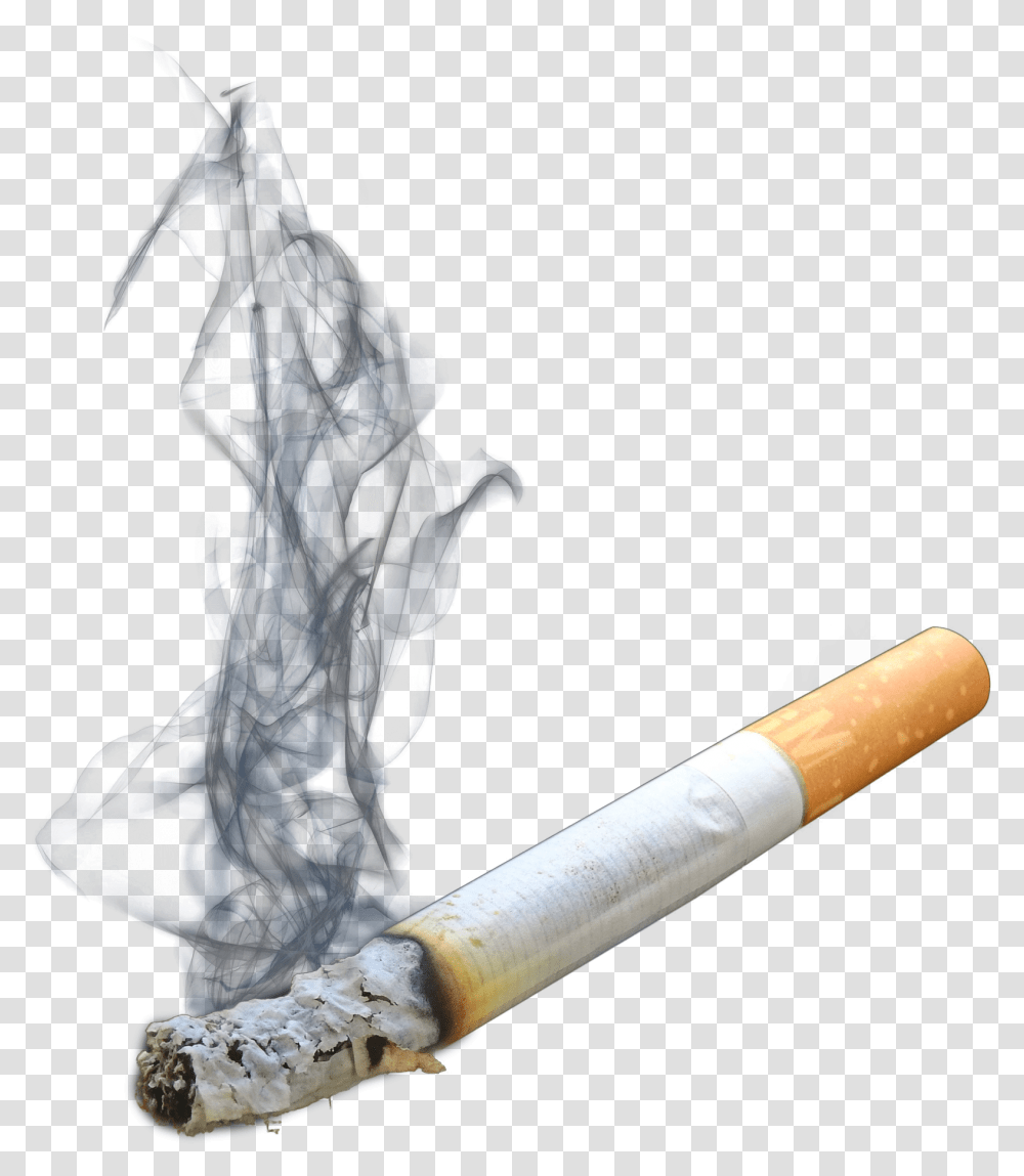 Download Tobacco Image For Free Cigarette With Smoke, Smoking, Axe, Tool Transparent Png