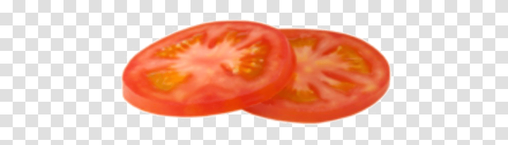 Download Tomato Slices Images Background Tomato Slice, Sliced, Plant, Ketchup, Food Transparent Png