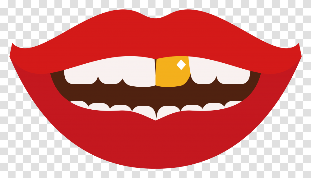 Download Tooth Gold Teeth Clip Art Marrakesh, Mouth Transparent Png