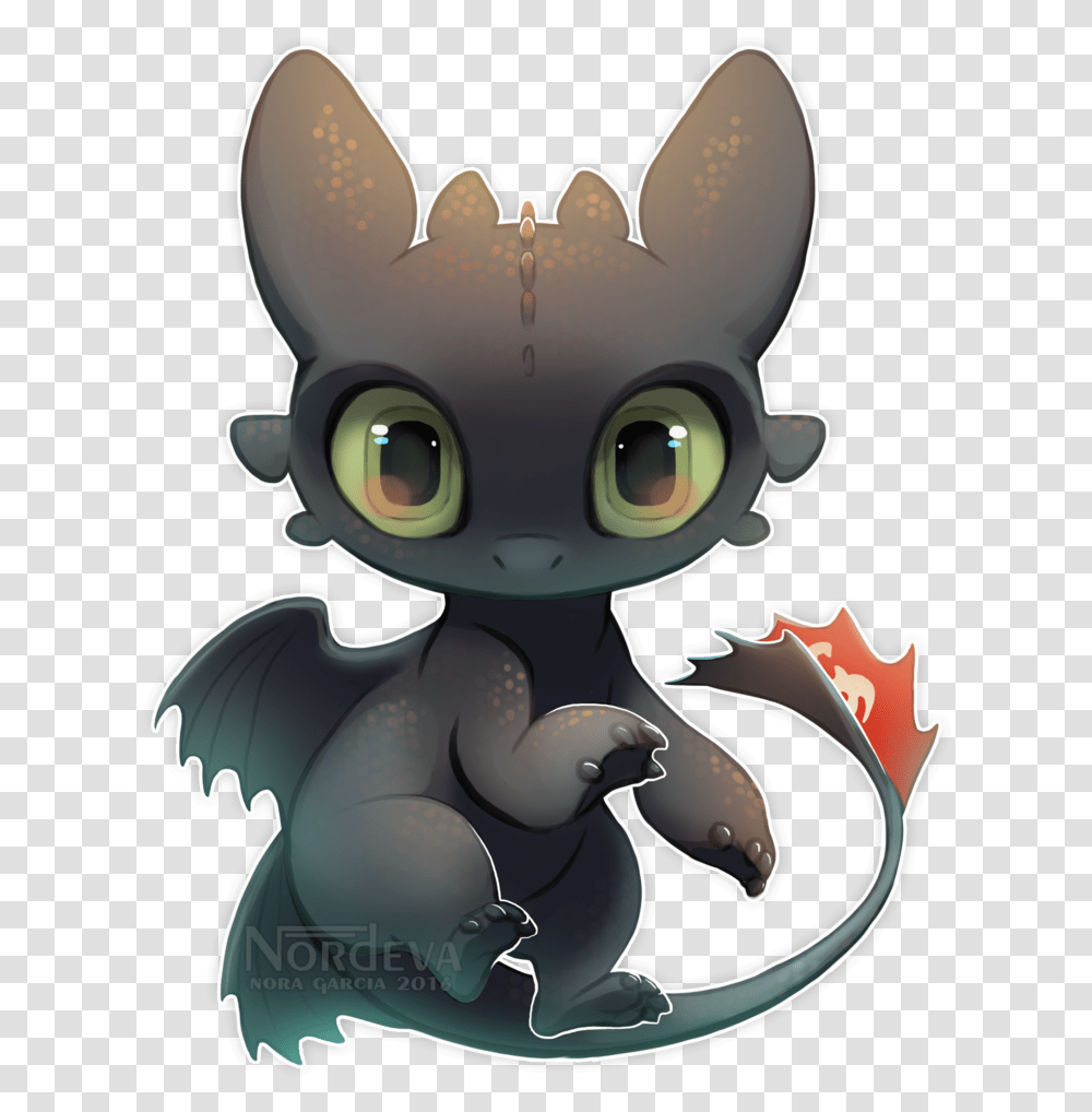 Download Toothless Image With Baby Toothless Dragon Cute, Animal, Mammal, Bird, Pet Transparent Png