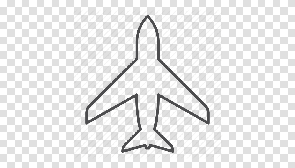 Download Top View Airplane Clipart Airplane Aircraft Clip Art, Hanger Transparent Png