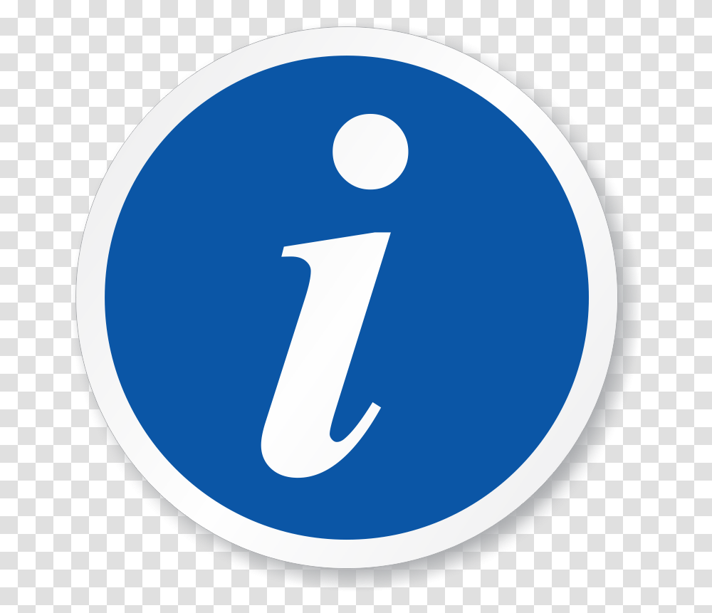 Download Tourist Information Symbol Iso Circle Sign Ico Information Sign, Number, Text, Word, Alphabet Transparent Png