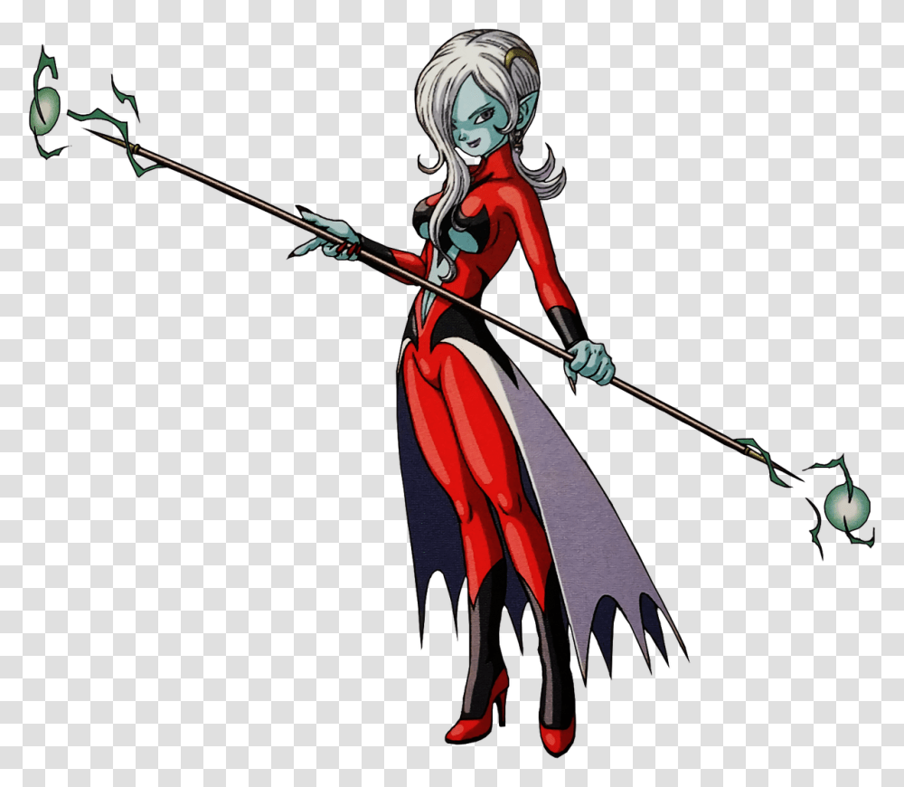 Download Towa Dbo Art Dragon Ball Fighterz Towa Image, Bow, Costume, Person, Human Transparent Png