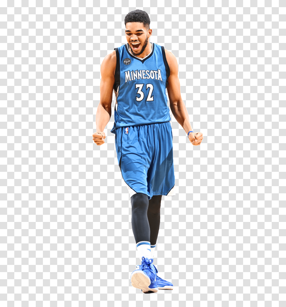 Download Towns Karl Anthony Towns, Person, Human, Shorts Transparent Png