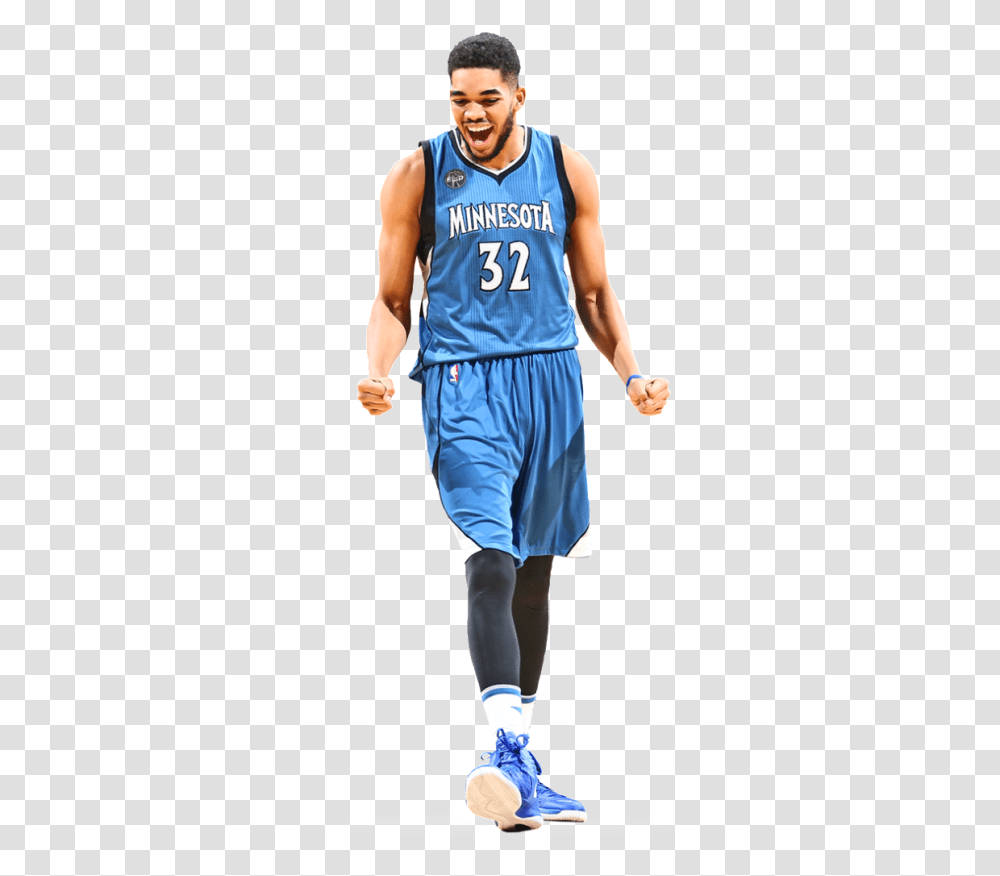 Download Towns Karl Anthony Towns, Person, Human, Shorts Transparent Png