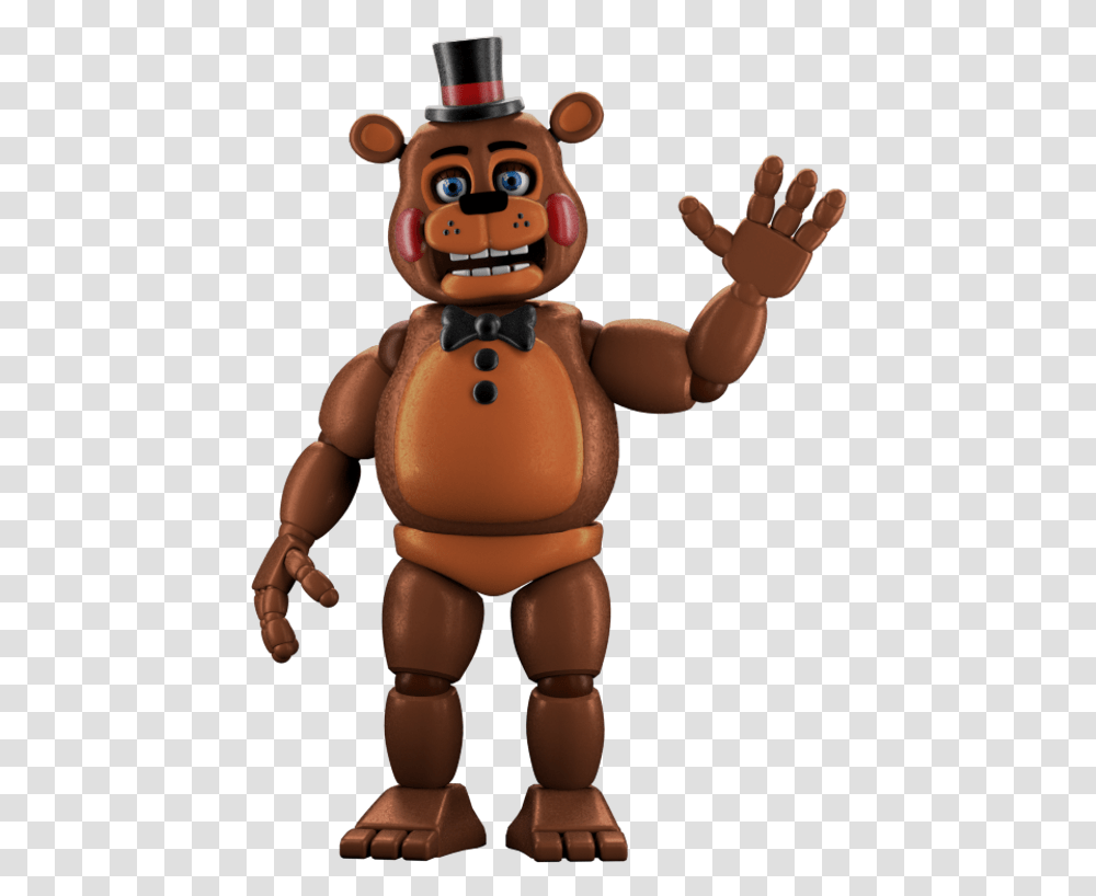 Download Toy Freddy Popgoes Toy Freddy, Robot, Figurine, Doll Transparent Png