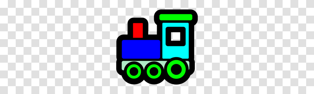 Download Toy Train Clip Art Clipart Train Rail Transport Clip Art, Trailer Truck, Vehicle, Transportation, Road Transparent Png