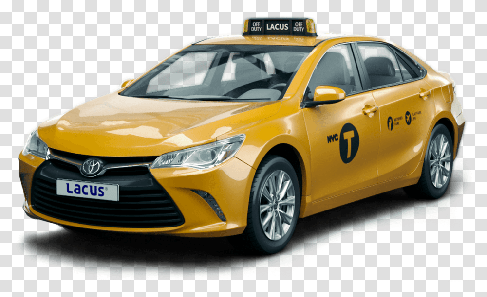 Download Toyota Camry Hybrid Nyc Taxi Cab Cars Toyota Nyc Taxi Background, Vehicle, Transportation, Automobile, Wheel Transparent Png