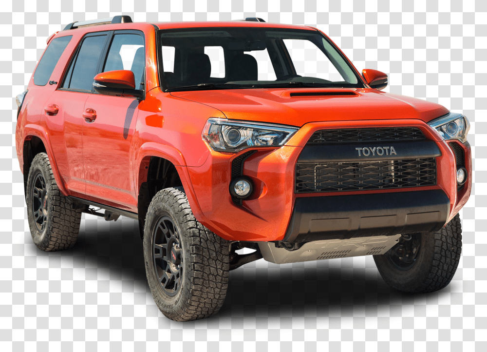 Download Toyota Trd Pro Orange Hill Car 2015 4runner Off Road, Transportation, Vehicle, Automobile, Wheel Transparent Png