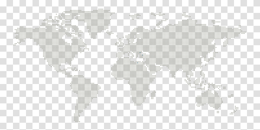 Download Trail Clipart Dotted Line World Map Full Size Language, Diagram, Plot, Atlas, Silhouette Transparent Png