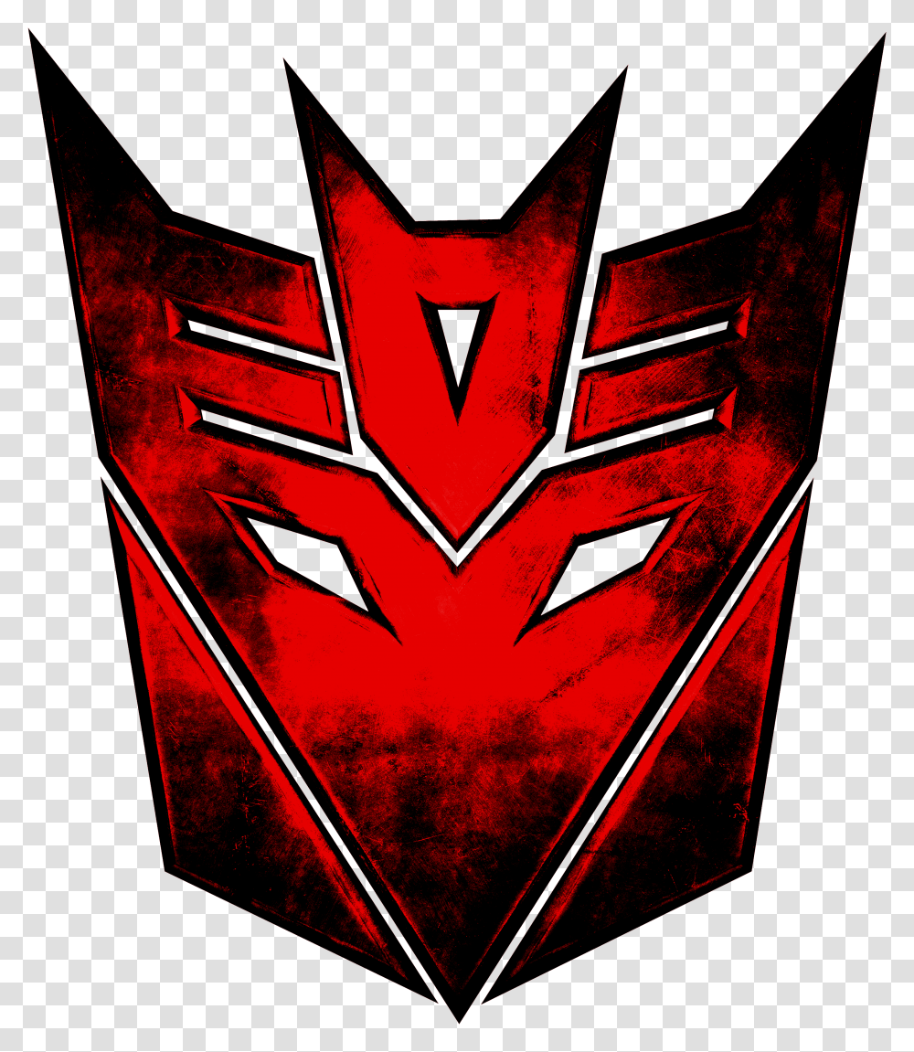 Download Transformers Decepticon Logo Decepticon Transformers Logo, Symbol, Trademark, Heart, Star Symbol Transparent Png