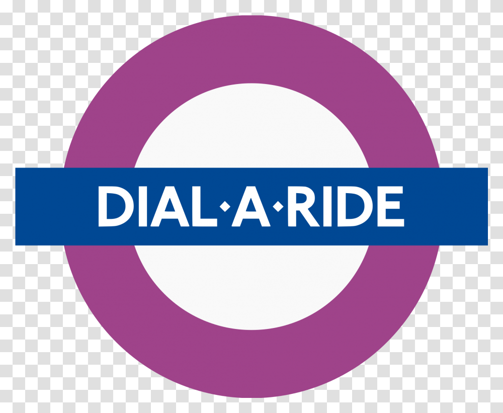 Download Transport For London Images Dial A Ride Logo Hd London Underground, Symbol, Trademark, Label, Text Transparent Png