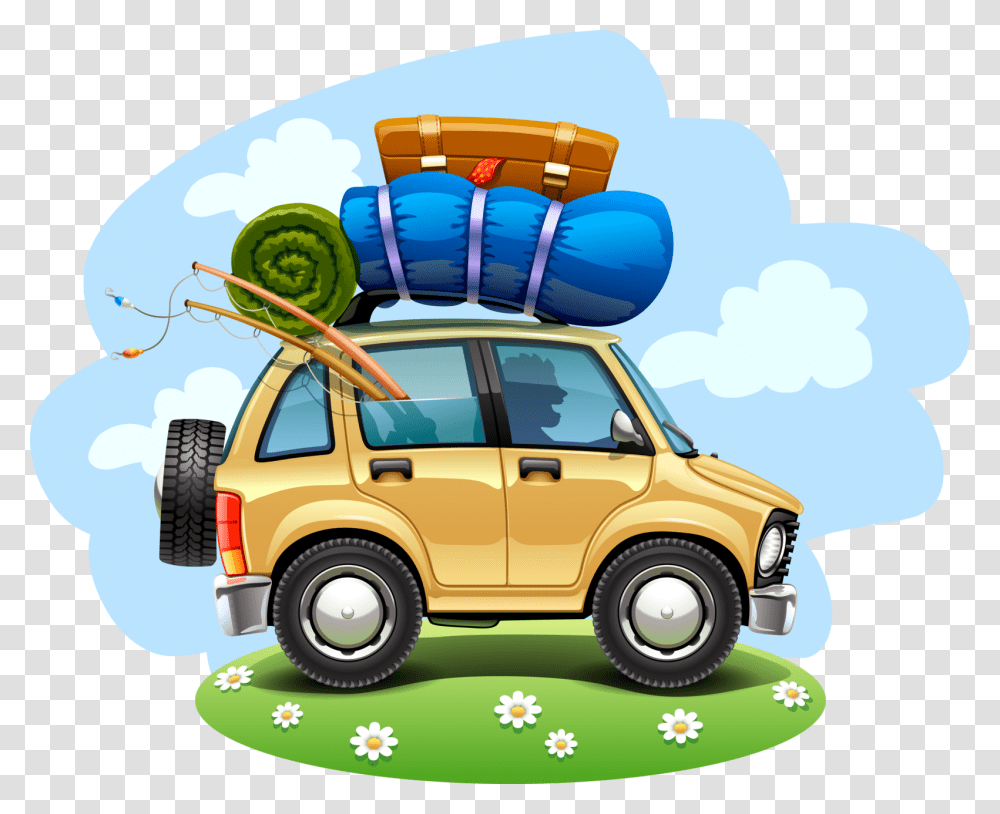 Download Travel Free Image And Clipart Imagenes De Carros De Caricatura, Vehicle, Transportation, Van, Suv Transparent Png