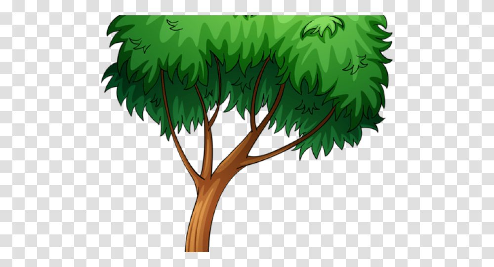 Download Tree Cartoon Full Elephant Is Under The Tree Clipart, Plant, Scissors, Green, Vegetation Transparent Png