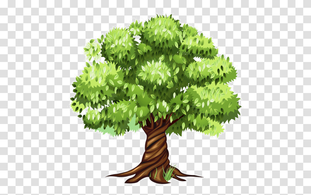 Download Tree Clipart Patterns Flowering Trees Tree Clipart, Plant, Bush, Vegetation, Jar Transparent Png