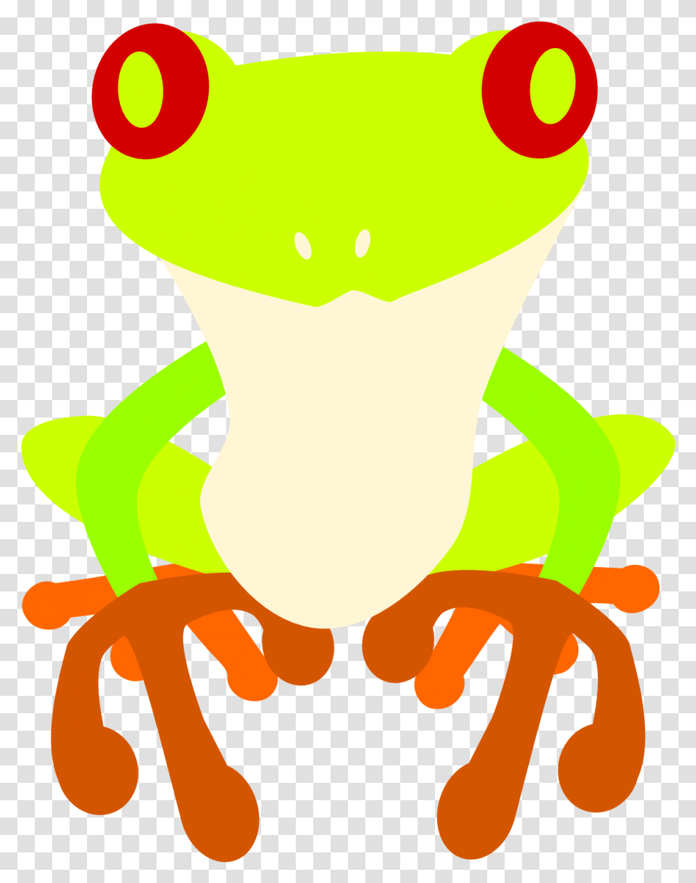 Download Tree Frog Redeyed Tree Frog Full Size Scalable Vector Graphics, Beverage, Drink, Amphibian, Wildlife Transparent Png