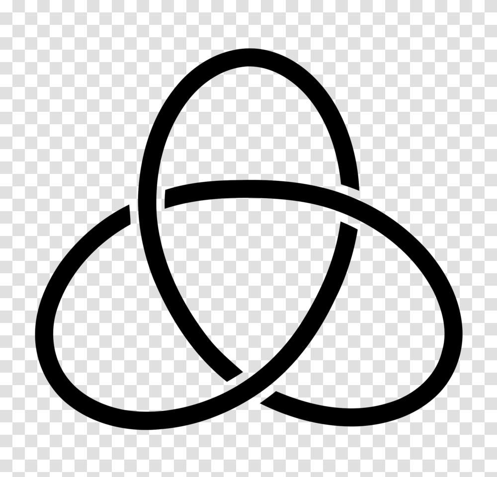 Download Trefoil Knot Clipart Trefoil Knot Knot Theory, Gray, Outdoors, World Of Warcraft Transparent Png