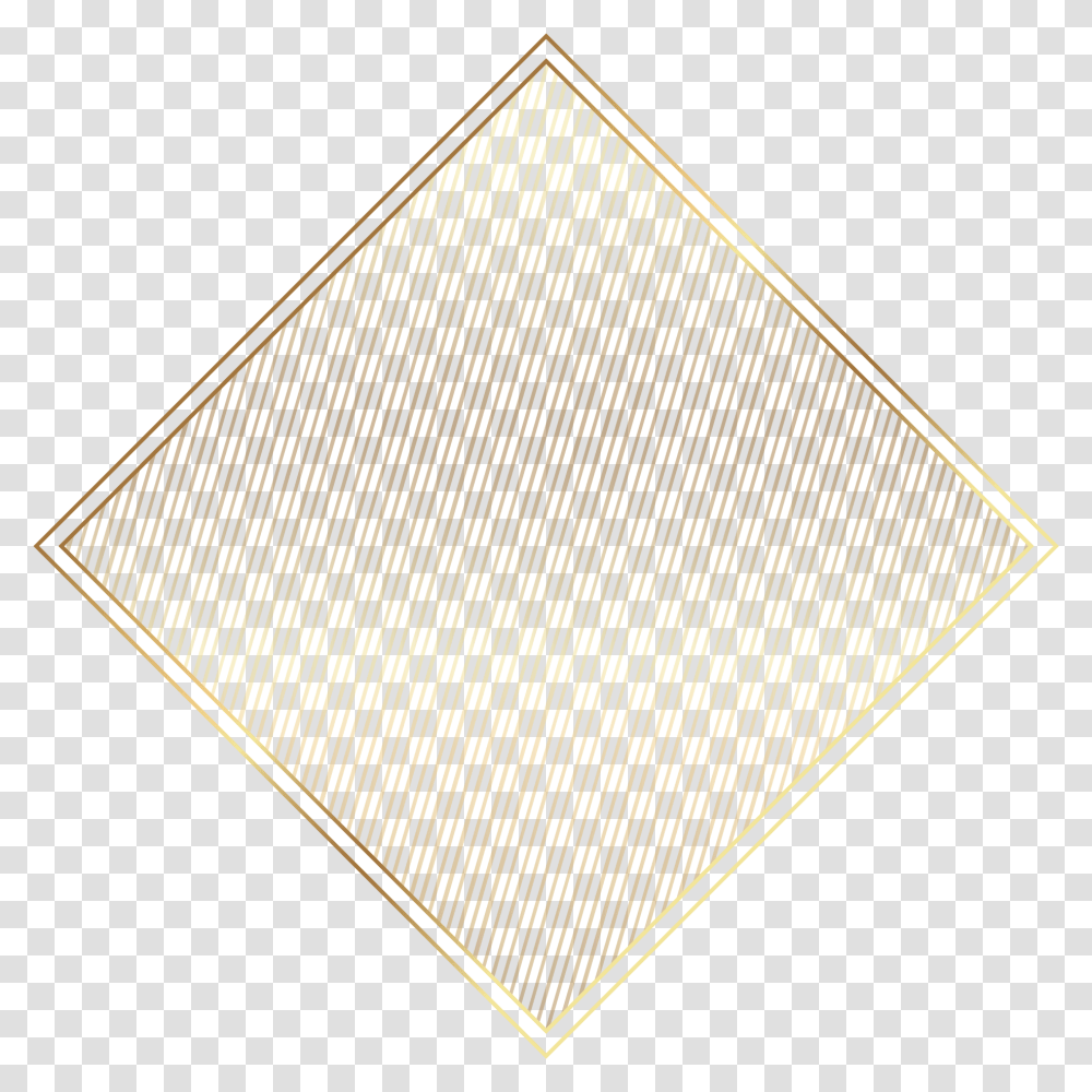 Download Triangle Gold Painted Pattern Label Vector Beige Triangle, Rug, Lamp Transparent Png