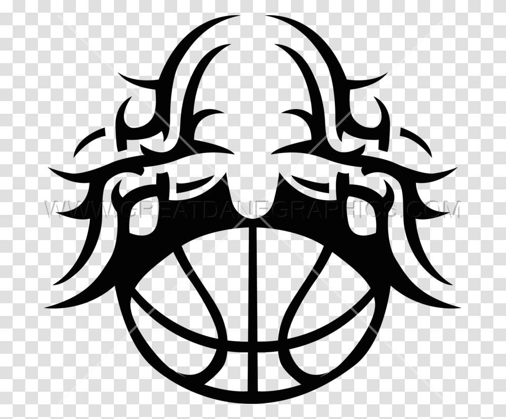 Download Tribal Tattoos For Men Clipart Basketball Tribal Basketball Jersey Logo, Spider, Invertebrate, Animal, Arachnid Transparent Png