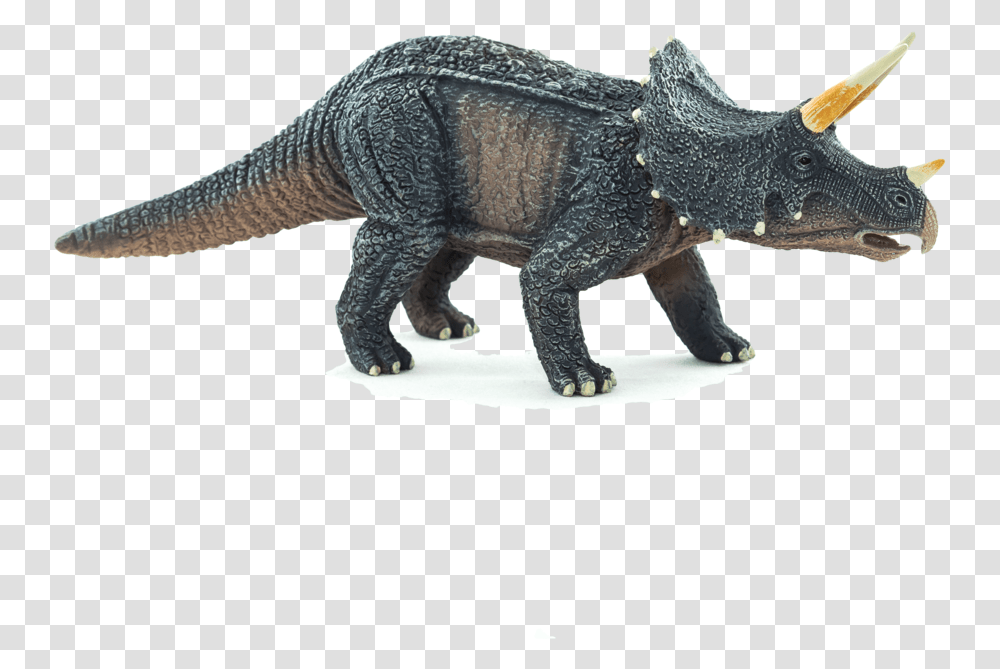 Download Triceratops New 2015 From Moj 387227 Mojo Triceratops Toy Figure, Dinosaur, Reptile, Animal, T-Rex Transparent Png