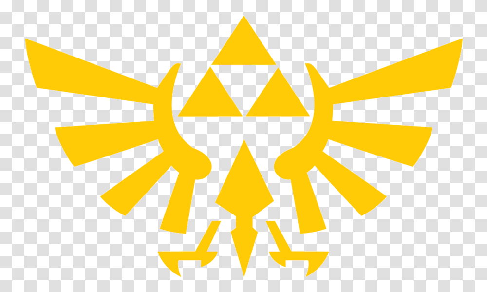 Download Triforce Vector By Legend Of Zelda Triforce, Symbol, Cross, Star Symbol, Car Transparent Png