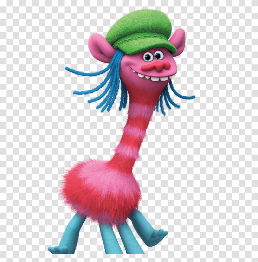 Download Trolls Movie Characters Trolls, Doll, Toy, Figurine, Barbie Transparent Png