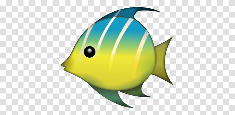 Download Tropical Fish Emoji Image In Emoji Island, Animal, Helmet, Apparel Transparent Png