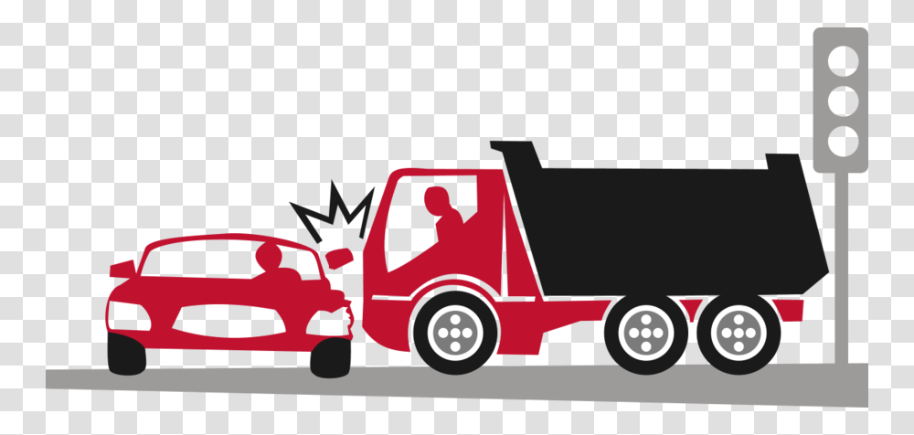 Download Truck Crash Clipart Car Traffic Collision Clip Art Car, Vehicle, Transportation, Wheel, Machine Transparent Png