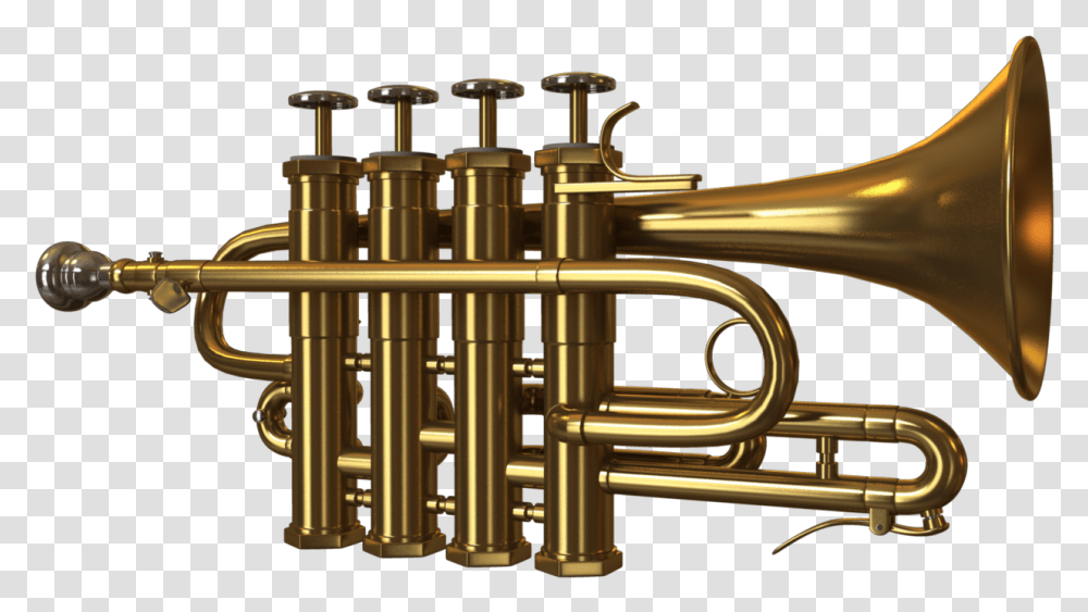 Download Trumpet Image For Free Musical Instruments Files, Horn, Brass Section, Cornet, Flugelhorn Transparent Png