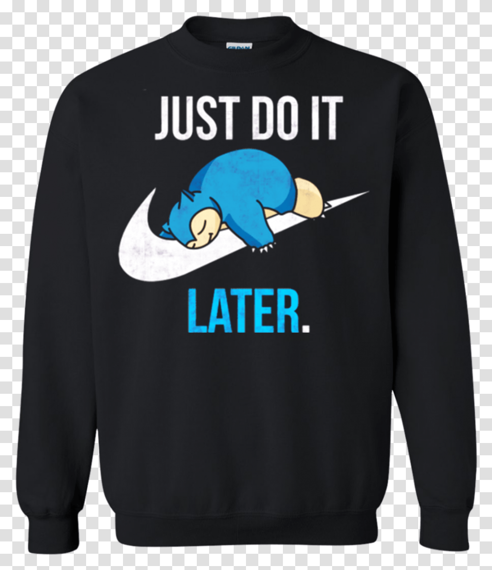 Download Tt0163 Pokemon Nike Just Do It Nike Background Just Do It Later, Clothing, Apparel, Sweatshirt, Sweater Transparent Png