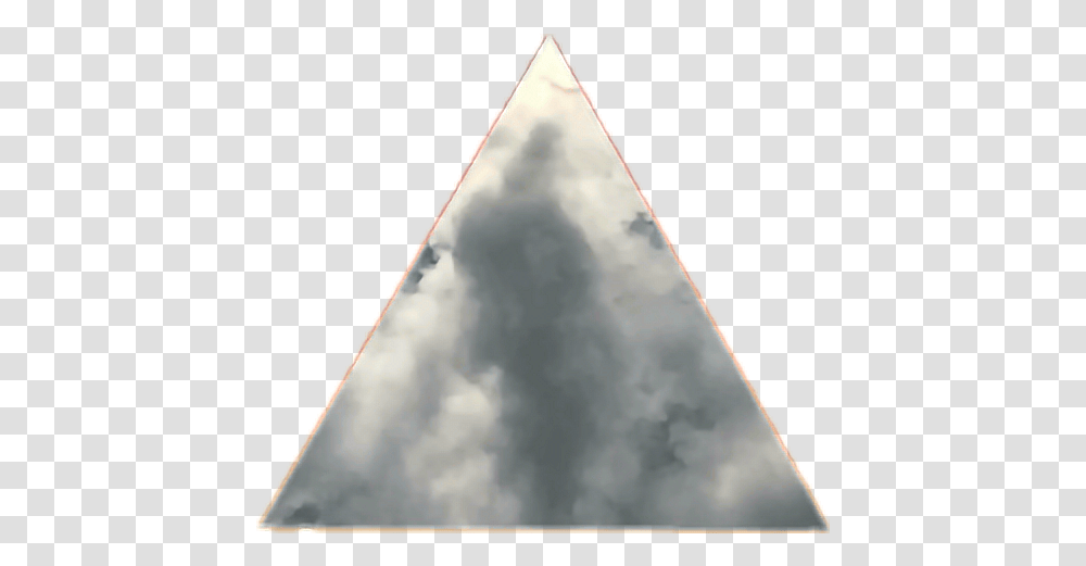 Download Tumblr Cloud Sky Triangle Shape Where's My Mind Triangle Transparent Png