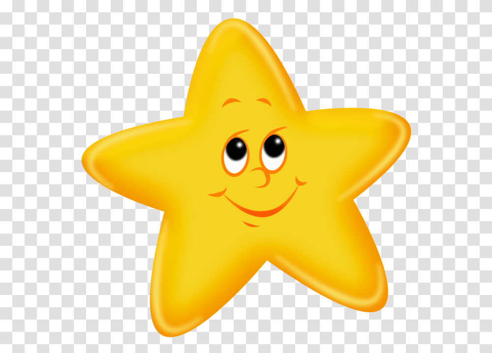 Download Twinkle Little Star Animation Clip Art Cute Smiley Star Clipart, Toy, Star Symbol Transparent Png
