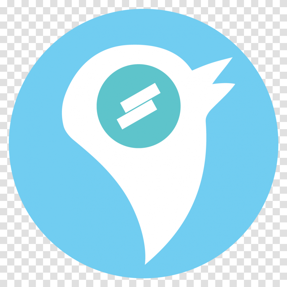 Download Twitter Ticker Icon Simbol Alamat Rumah Dot, Symbol, Logo, Trademark, Sphere Transparent Png