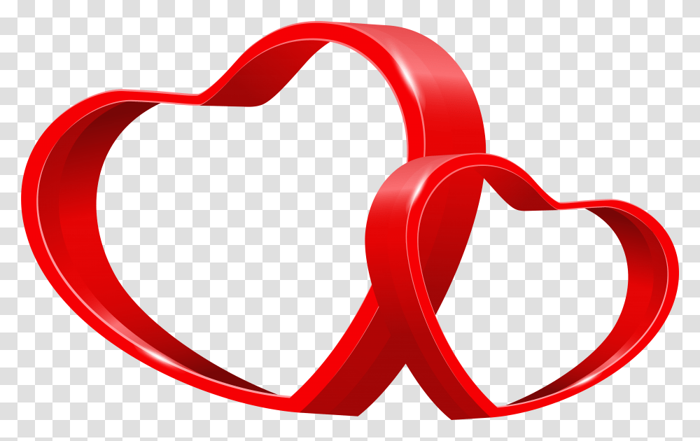 Download Two Hearts Image Corazones De Amor Format Heart Background, Electronics, Headphones, Headset, Goggles Transparent Png