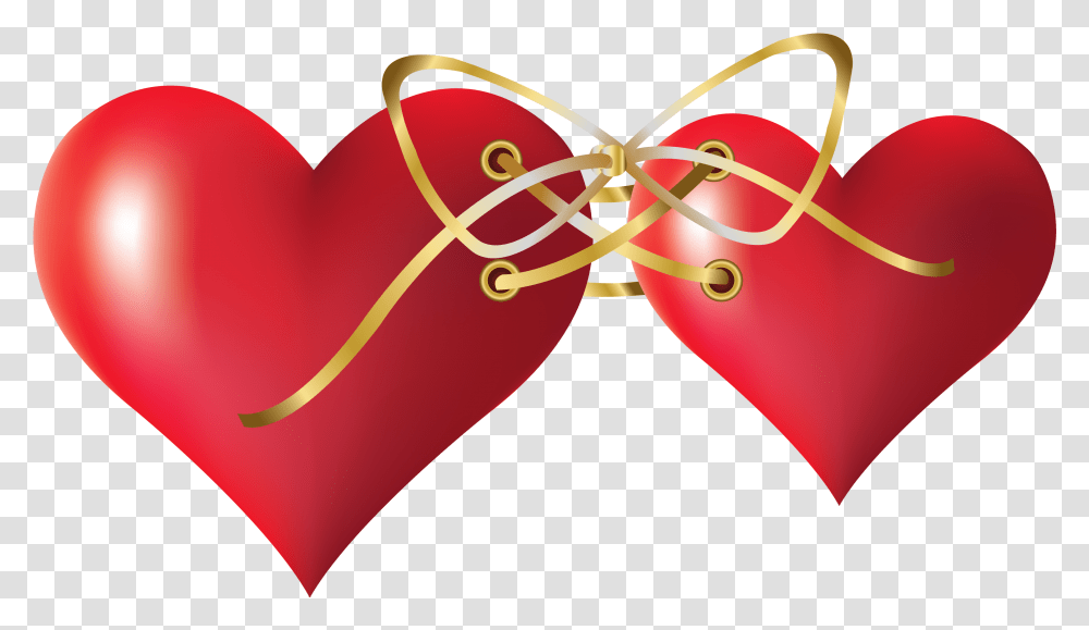 Download Two Tied Hearts Tied Hearts, Glasses, Accessories, Accessory, Dynamite Transparent Png