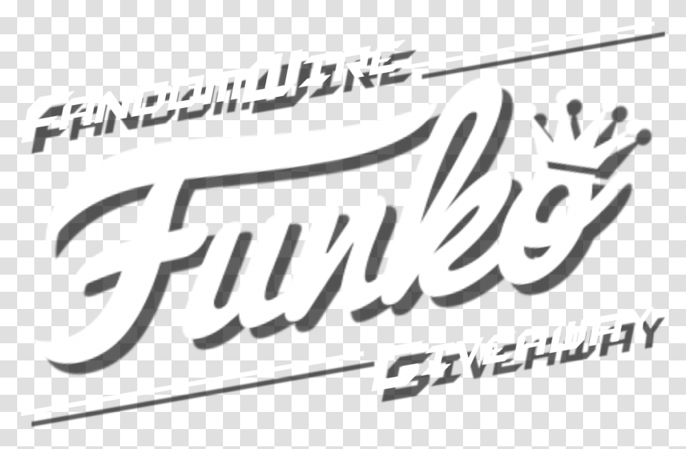 Download 'black Panther' Funko Giveaway Logo Image Calligraphy, Text, Label, Alphabet, Handwriting Transparent Png