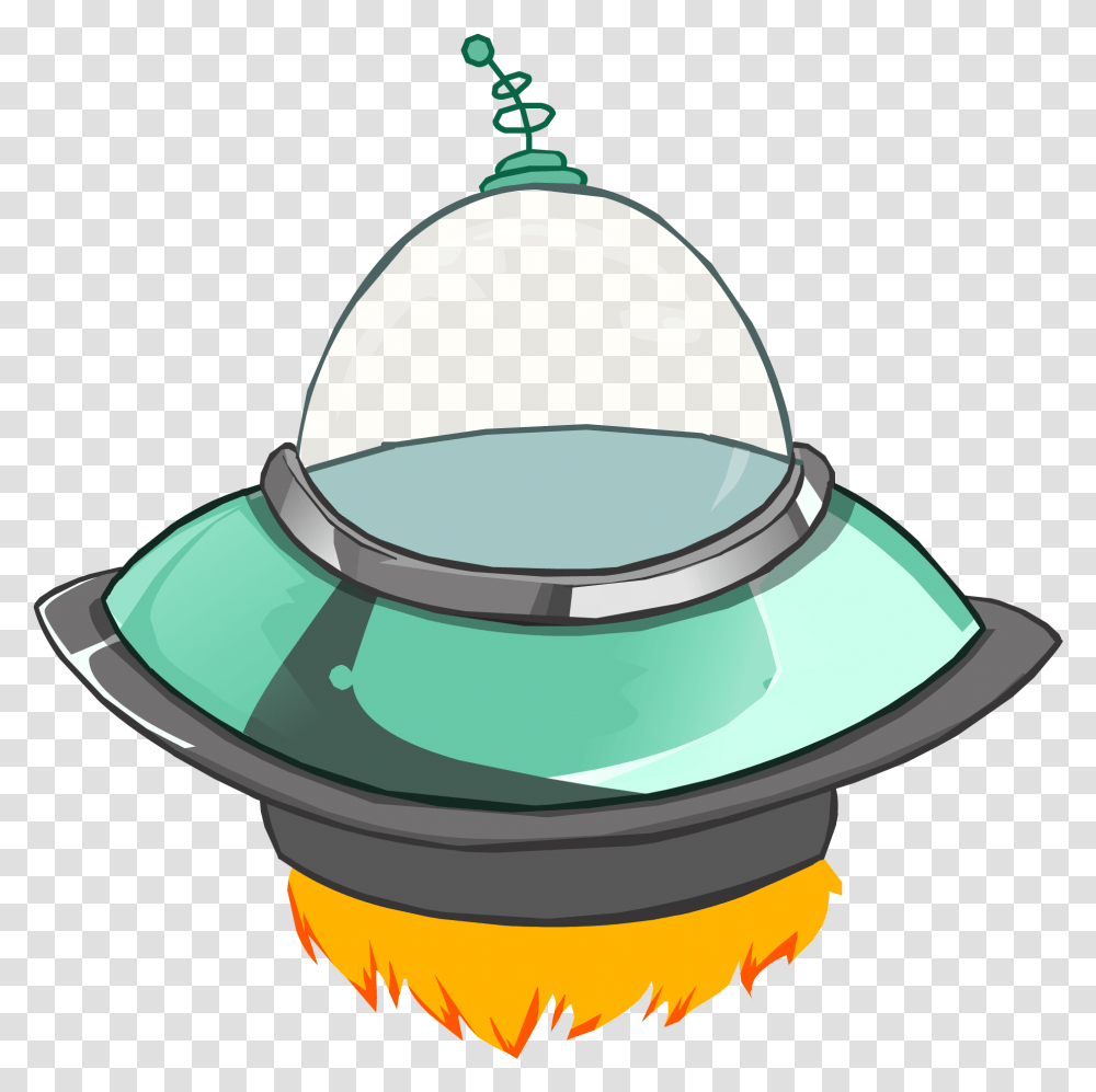 Download Ufo Clipart Ovni, Clothing, Apparel, Lamp, Green Transparent Png