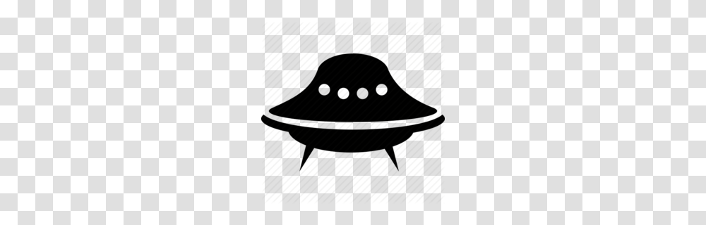 Download Ufo Icon Clipart Computer Icons Clip Art Hat, Silhouette, Vehicle, Transportation, Aircraft Transparent Png