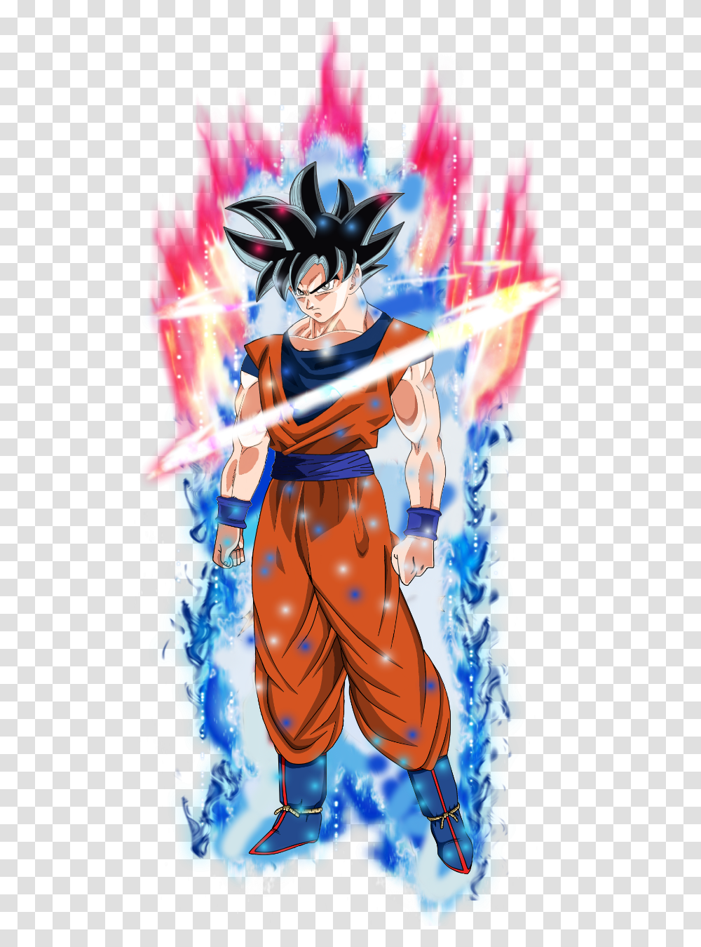 Download Ultra Instinct Dragon Ball Goku, Manga, Comics, Book, Person Transparent Png