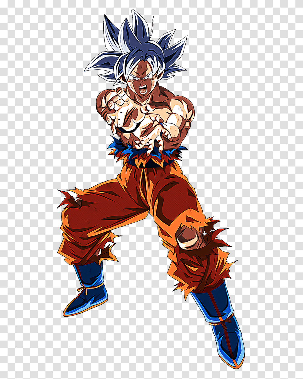 Download Ultra Instinct Goku Clip Goku Dragon Ball Z, Person, Graphics, Art, Text Transparent Png