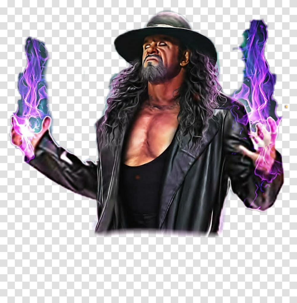 Download Undertaker Hd, Clothing, Skin, Person, Hat Transparent Png