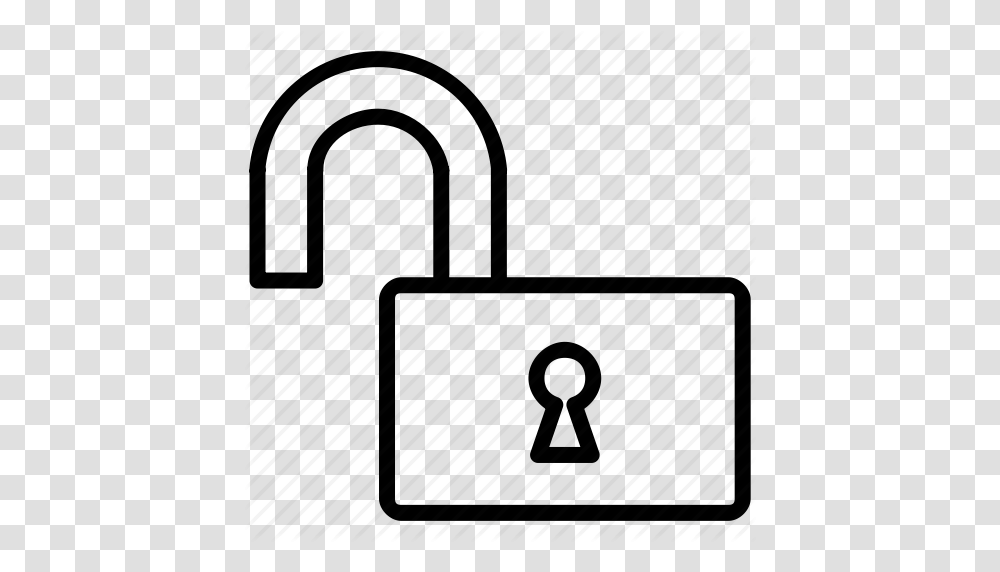 Download Unlocked Lock White Clipart Lock Clip Art Lock Key, Security, Combination Lock Transparent Png