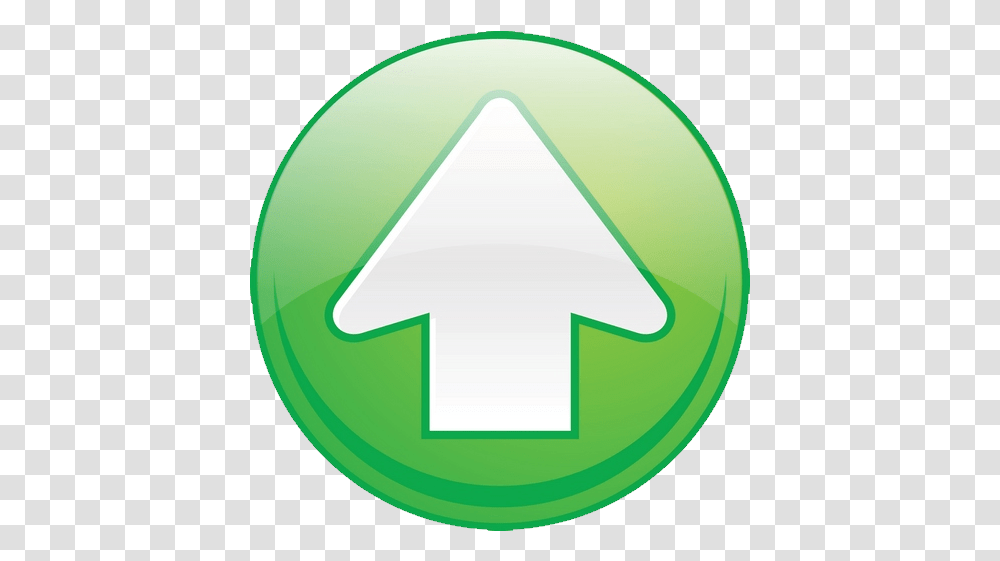 Download Up Arrow Pic Up Arrow Image Background, Triangle, Symbol, Recycling Symbol, Sign Transparent Png