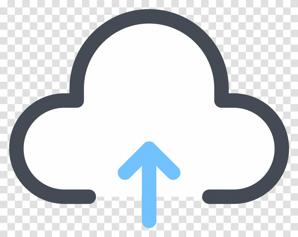 Download Upload To Cloud Icon Icon Full Size Image Clip Art, Silhouette, Cushion, Clothing, Apparel Transparent Png