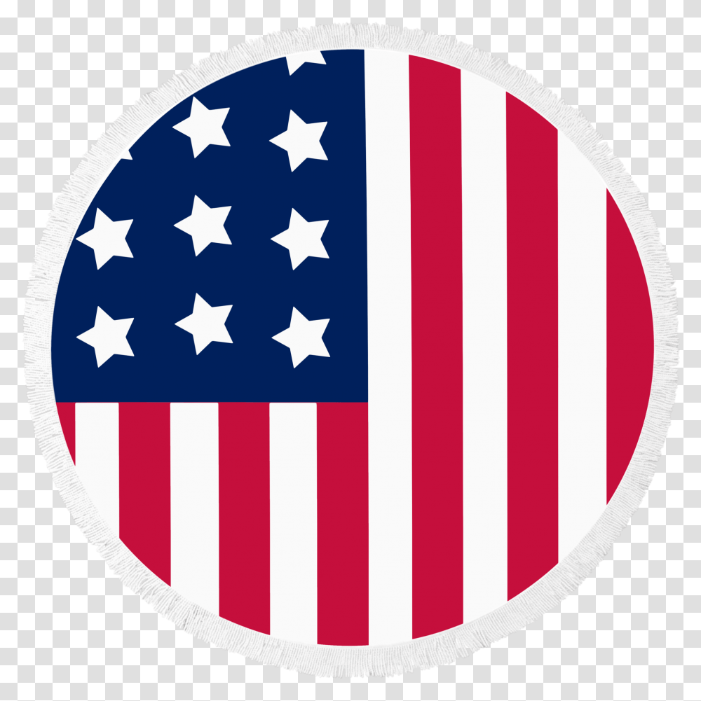 Download Usa Flag Image Jpg Black United States Flag Circle, Rug, Symbol, American Flag, Star Symbol Transparent Png