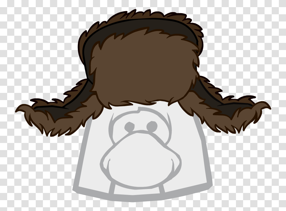 Download Ushanka Club Penguin Hair Hat, Animal, Mammal, Rodent, Wildlife Transparent Png