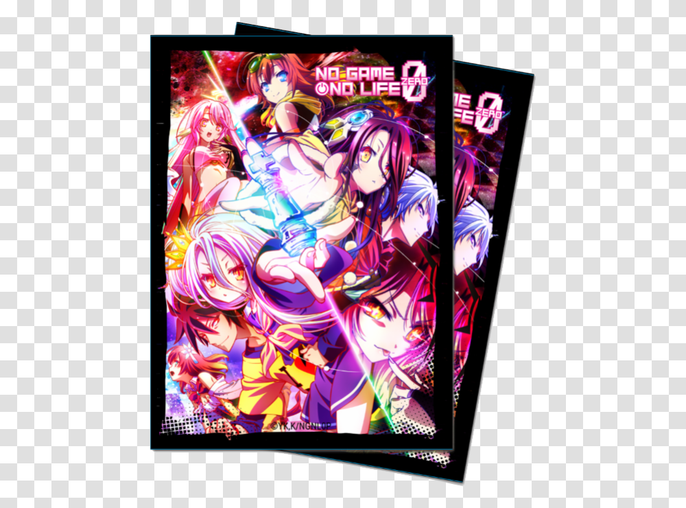 Download Utra Pro Game Sleeves Film No Game No Life, Poster, Advertisement, Manga, Comics Transparent Png
